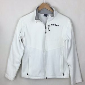 Spyder White Fleece Jacket